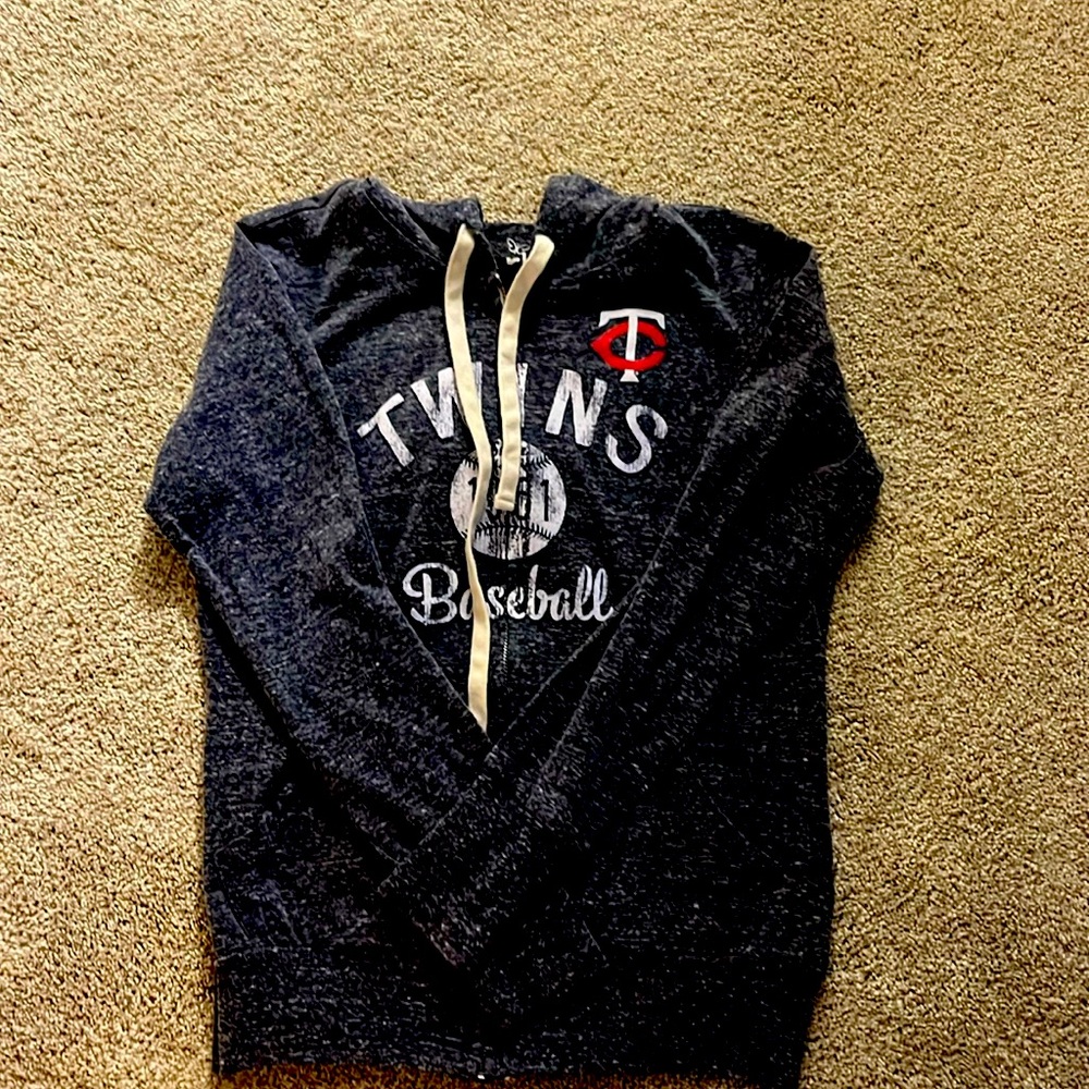 Twins zip up hoodie